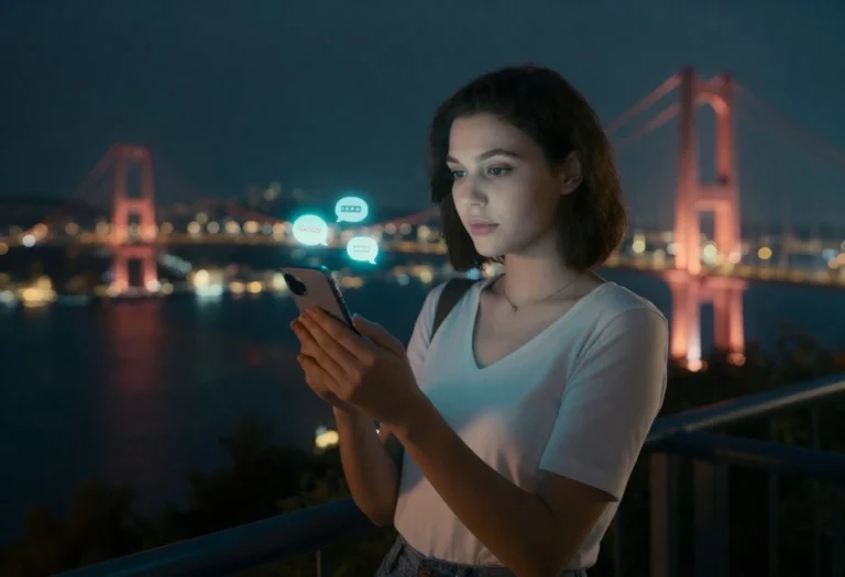 İstanbul manzaralı Türkçe yapay zeka kız arkadaş karakteri, Fanchaty Türkiye lansmanı.